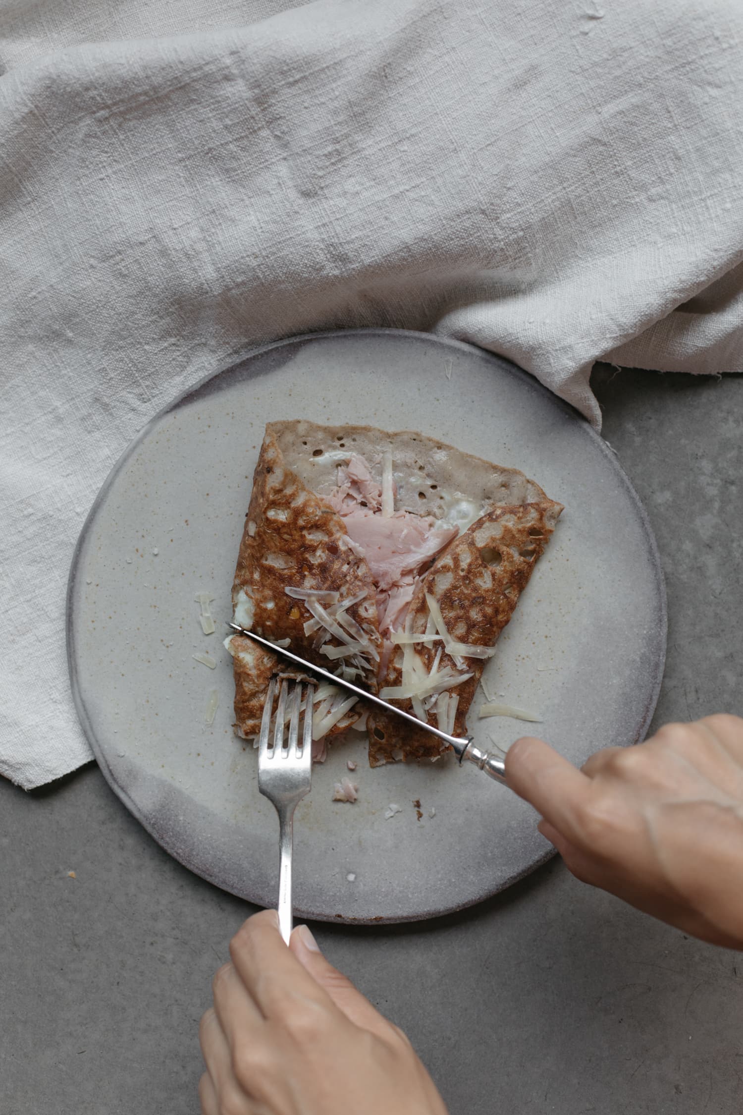 Crêpe-petit-déjeuner-La-Butte Petit déjeuner salé